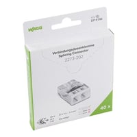 2273 Blisterpakke, 2-leder, 2,5mm², 40 stk. - Wago