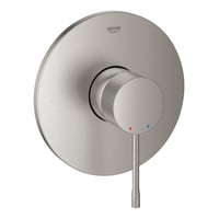 Grohe Essence New etgrebsbatteri, 158 mm, udv. dele til brus, messing, supersteel