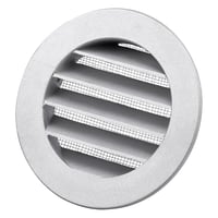 Duka metal udvendig rist DUSAV, 125 mm, alu