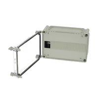 DIN-skinnekasse MC EKJB 281913 T-2FSH 1x14M 190x280x130 med hængslet dæksel