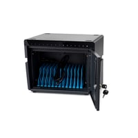 Deltaco cabinet unit - for 10 tablets / mobile phones - black - Maks - Maks størrelse
