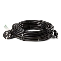 Heatcom varmekabel FrostSafe med termostat, 3 meter, 230V, 40 W, 13 W/m, 7 mm, med DK-stikprop