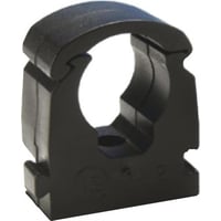 Speedfit PC22E rrholder med afstandsstykke, kunststof, sort