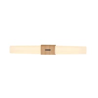 Helva Basic dobbelt vglampe, LED, tr – Nordlux, IP44, 900 Lumen, 42,5 cm