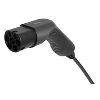 Deltaco E-Charge EV-3215-S, kabel type 2 – type 2, 3 faset, 16A, spiral, 3M/5M