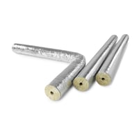 Rockwool aluskl, 35 x 60 mm, m. tape - pr. meter