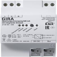 Gira spndingsforsyning, 640 mA, med integreret choker