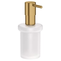 Essentials sbe dispenser, glas/metal, 160ml, messing brstet - Grohe