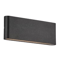 Kinver 26 udendrs vglampe, LED, sort - nordlux billede