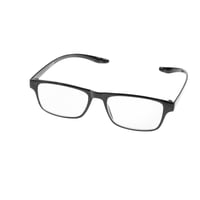 See-Cardt sort lsebrille med LED lys og styrke +1.0