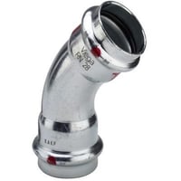 18 mm Prestabo bjning 45, muffe/muffe - Viega billede