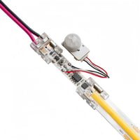 PIR sensor til aluprofil, passer til 8 mm strip, 12V (60W), 24V (120W)
