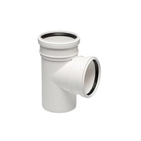 Uponor Decibel grenrr, 75mm, 75mm, 75mm gren, 88,5, med 2 muffer