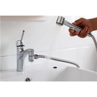 Kn Bidetbruser St Med Omskifter Og Slange Krom