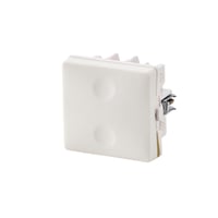 FESH SWITCH Curveline korrespondance afbryder, 1 modul, hvid