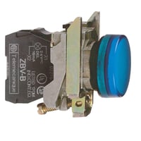 Lampe bl, 24VAC/DC, XB4BVB6