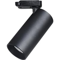 Turno GU10 Max 50W, sort skinnespot 1F