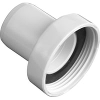 Overgang til aflb, 1 1/2"-32mm, hvid