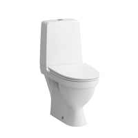 Laufen Kompas Gulvstende toilet med skjult P-ls, 650x360mm. Hvid.