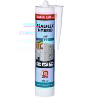 Dana Lim Sealflex Hybrid 522 - Fugemasse til fuger og t?tning, 290 ml patron, antracitgr?