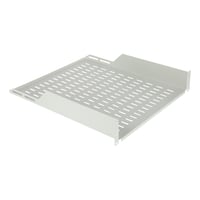 Lanview 19" 2U fast hylde 550 mm dybde hvid