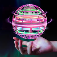 Hover Orb flyvende bold med RGB lys, 8,5 cm, lilla