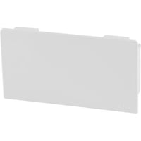 Hager Kabelkanal LF - Endestykke, 60 x 110 mm (til LF 60110 og LF 60111), perlehvid