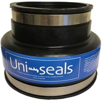 9: Uni-Seals 144-160/170-192 mm kobl. 160 mm til ler 15 cm, i jord