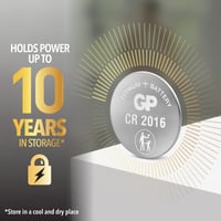 Billede af Batteri Lithium CR2032 Safety seal 4-pack