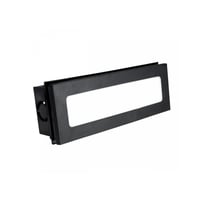 Nedsnket trappelys, 6W, CCT, IP54, sort, 23 x 8.4 x 5.2 cm, 230V