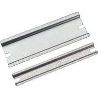 DIN-skinne DS35160E, 35 x 160 mm, forzinket stl