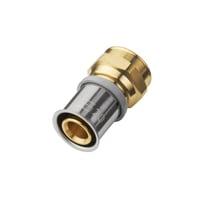 Roth Overgangsmuffe, 32 mm x 1”, messing, til Alu-LaserPlus rr