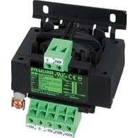 Sikkerhedstrafo, 100 VA, 230/400V - 230V, 1-faset, MTS