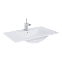 Luxor vask, 90 cm, til luxor vaskeskab, hvid