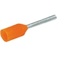 Billede af Elpress - Isoleret terminalrr, 0,50 mm / 6,0 mm, orange (farvekode Weidmller) - 100 stk