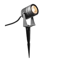 SLV LED Spike, havespot p? spyd, IP55, 3000K, 40?, antracit