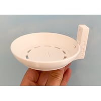 3D printed wallmount for UDR UniFi Dream router white