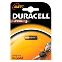 Billede af Duracell batteri, SECURITY MN27, 12 V Alkaline, 1 stk.