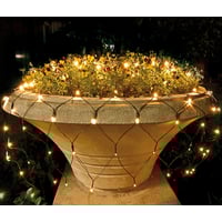 Veli udendrs LED lysnet, rav guld lys, 300 cm x 400 cm