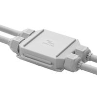 Raytech samledåse med gel, 105 x 65 x 25 mm, med klemme, 3x4 mm²