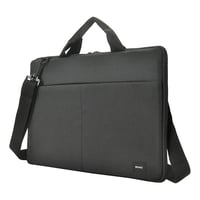 Billede af Recycled 13-14" Laptop sleeve, handles, shoulder strap,black hos WATTOO.DK