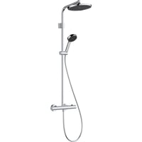 Hansgrohe Activera S Showerpipe 240, 1jet, EcoSmart, Krom