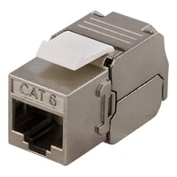DELTACO FTP Cat6 Keystone connector, 