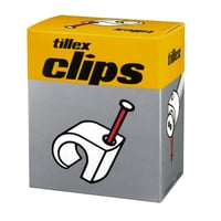 Tillex Clips 3-5/16 mm natur (100)