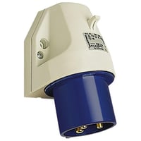 CEE udvendigt vgindtag, 16A, 3P, IP44