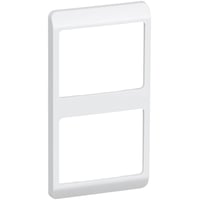 OPUS 66, Ramme kombi lodret, 2 modul, hvid - Lauritz Knudsen