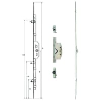 Drpaskvil fix861, lngde 2050mm