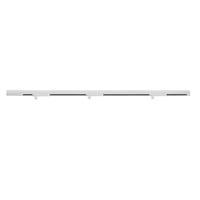 GB lysskinne til loft, komplet, 5 pendeladaptor, endetilslutning, hvid, 3 meter skinne