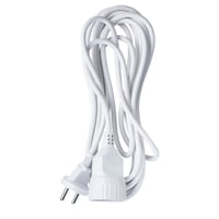 Forlngerledning 2x1 mm, 5 meter, hvid