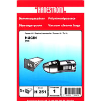 Haneström Støvsugerposer, syntetfiber, 5stk. DU12051 Modsvarer: N/A